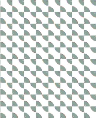 Geometrik süslemeli vektör deseni. Kusursuz tasarım dokusu 