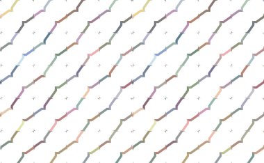 Geometrik süslemeli vektör deseni. Kusursuz tasarım dokusu