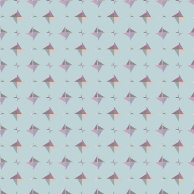 Geometrik süslemeli kusursuz desen. vektör illüstrasyonu