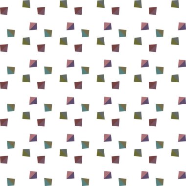 Geometrik süslemeli vektör deseni. Kusursuz tasarım dokusu