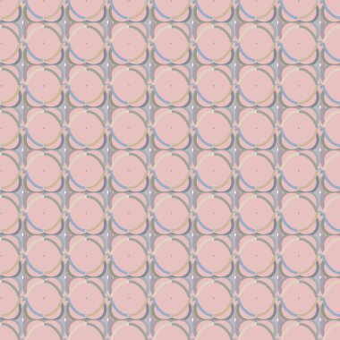 Geometrik süslemeli vektör deseni. Kusursuz tasarım dokusu 