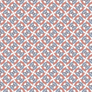 Geometrik süslemeli vektör deseni. Kusursuz tasarım dokusu 