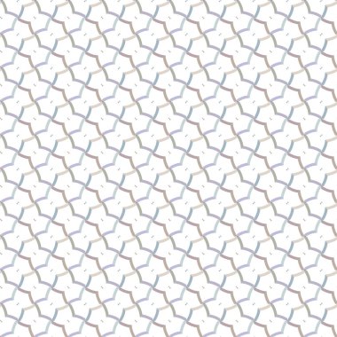 Geometrik süslemeli vektör deseni. Kusursuz tasarım dokusu 
