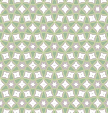 Geometrik süslemeli vektör deseni. Kusursuz tasarım dokusu 