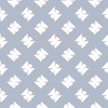 Geometrik süslemeli vektör deseni. Kusursuz tasarım dokusu 