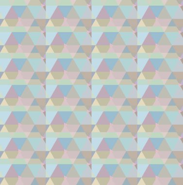 Geometrik süslemeli vektör deseni. Kusursuz tasarım dokusu