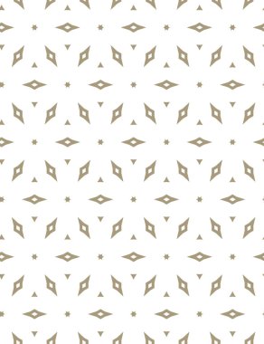 Geometrik süslemeli vektör deseni. Kusursuz tasarım dokusu 