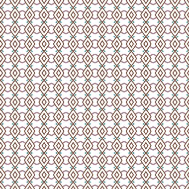 Geometrik süslemeli vektör deseni. Kusursuz tasarım dokusu 