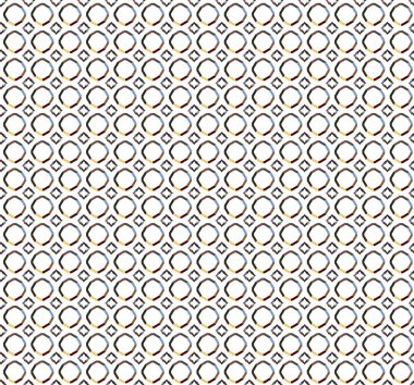 Geometrik süslemeli vektör deseni. Kusursuz tasarım dokusu 