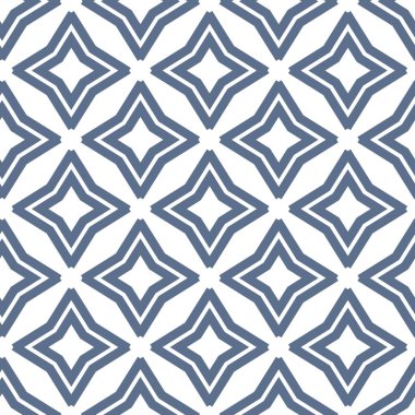 Geometrik süslemeli vektör deseni. Kusursuz tasarım dokusu 