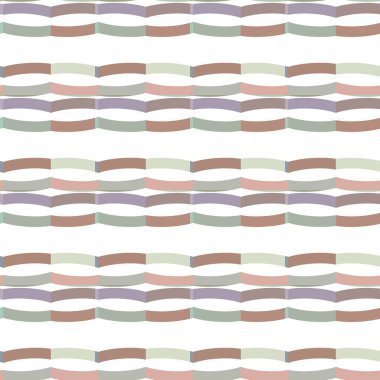 Geometrik süslemeli vektör deseni. Kusursuz tasarım dokusu 