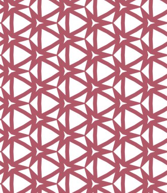 Geometrik süslemeli vektör deseni. Kusursuz tasarım dokusu 