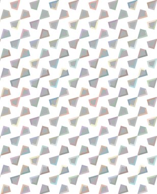 Geometrik süslemeli vektör deseni. Kusursuz tasarım dokusu 