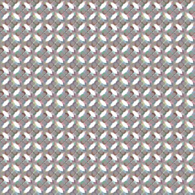 Geometrik süslemeli vektör deseni. Kusursuz tasarım dokusu