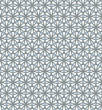 Geometrik süslemeli vektör deseni. Kusursuz tasarım dokusu 