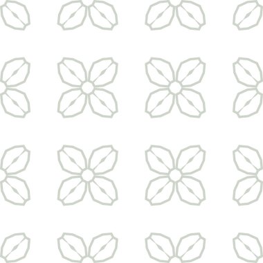 Geometrik süslemeli vektör deseni. Kusursuz tasarım dokusu 