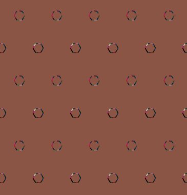 Geometrik süslemeli vektör deseni. Kusursuz tasarım dokusu 