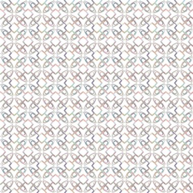 Geometrik süslemeli vektör deseni. Kusursuz tasarım dokusu 