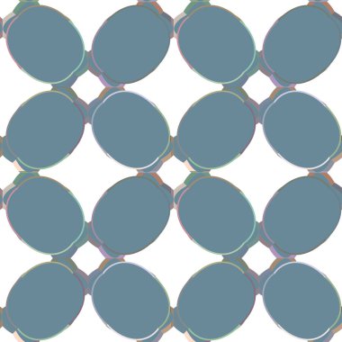 Geometrik süslemeli vektör deseni. Kusursuz tasarım dokusu