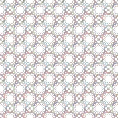 Geometrik süslemeli vektör deseni. Kusursuz tasarım dokusu 