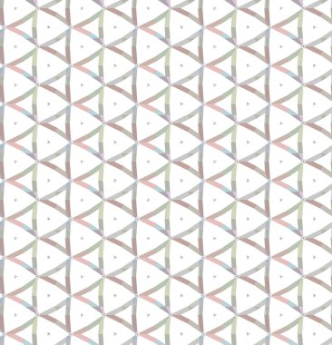 Geometrik süslemeli vektör deseni. Kusursuz tasarım dokusu 