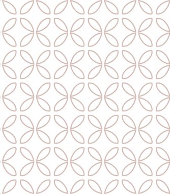 Geometrik süslemeli vektör deseni. Kusursuz tasarım dokusu 