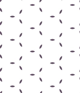 Siyah ve beyaz çiçekli kusursuz desen