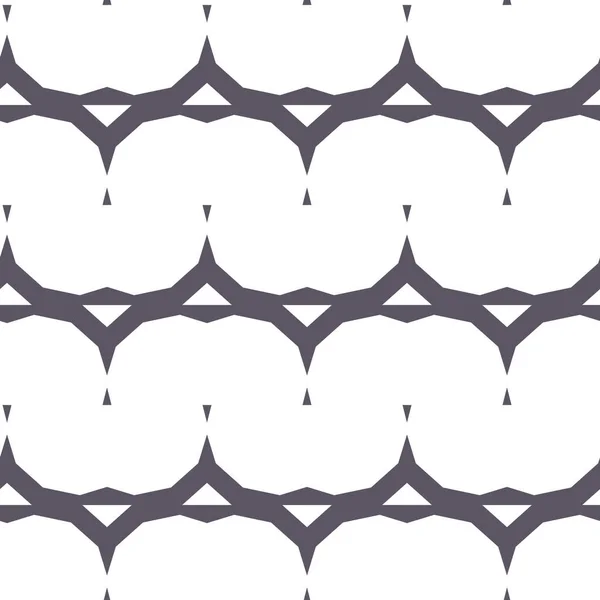 Geometrisches Ornamentales Vektormuster Nahtlose Design Textur — Stockvektor