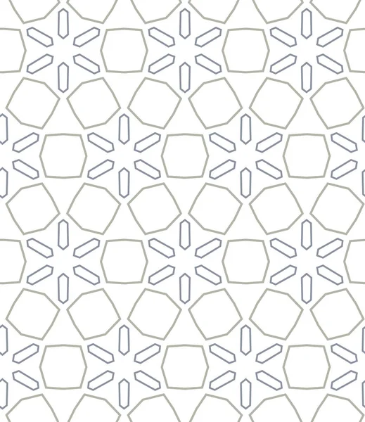 Geometrisches Ornamentales Vektormuster Nahtlose Design Textur — Stockvektor