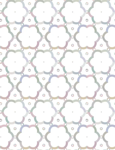 Geometrisches Ornamentales Vektormuster Nahtlose Design Textur — Stockvektor