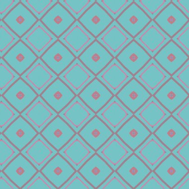 Geometrik süslemeli vektör deseni. Kusursuz tasarım dokusu