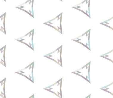 Geometrik süslemeli vektör deseni. Kusursuz tasarım dokusu 