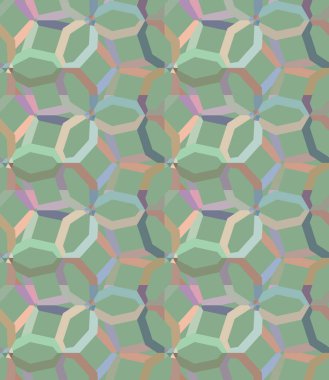 vektörsüz soyut desen