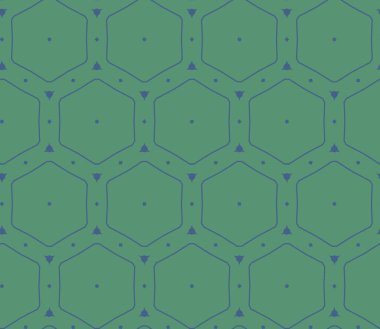 Geometrik süslemeli vektör deseni. Kusursuz tasarım dokusu 