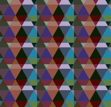 Geometrik süslemeli vektör deseni. Kusursuz tasarım dokusu 