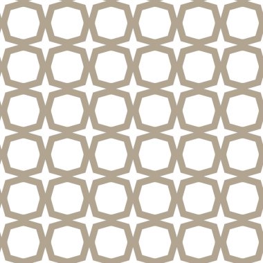 Geometrik süslemeli vektör deseni. Kusursuz tasarım dokusu 