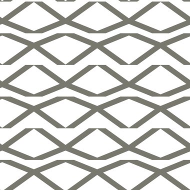 Geometrik süslemeli vektör deseni. Kusursuz tasarım dokusu 