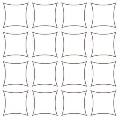 Geometrik süslemeli vektör deseni. Kusursuz tasarım dokusu 