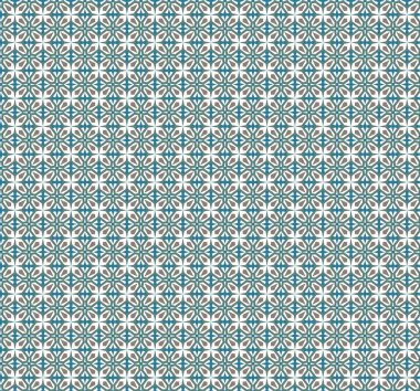 Geometrik süslemeli vektör deseni. Kusursuz tasarım dokusu 