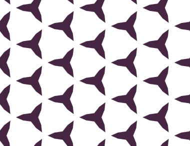 Geometrik süslemeli vektör deseni. Kusursuz tasarım dokusu