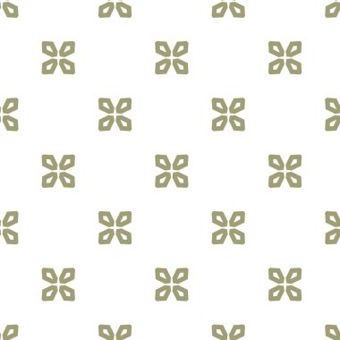 Geometrik süslemeli vektör deseni. Kusursuz tasarım dokusu 