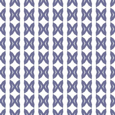 Geometrik süslemeli vektör deseni. Kusursuz tasarım dokusu