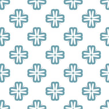 Geometrik süslemeli vektör deseni. Kusursuz tasarım dokusu 