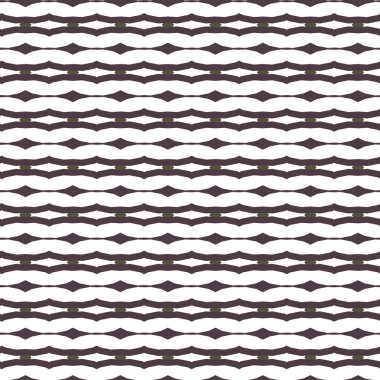 Geometrik süslemeli vektör deseni. Kusursuz tasarım dokusu 