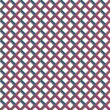 Geometrik süslemeli vektör deseni. Kusursuz tasarım dokusu 