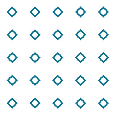 Geometrik süslemeli vektör deseni. Kusursuz tasarım dokusu 