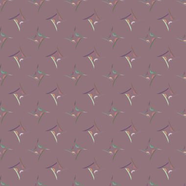 Geometrik süslemeli vektör deseni. Kusursuz tasarım dokusu 