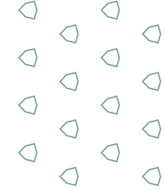 Geometrik süslemeli vektör deseni. Kusursuz tasarım dokusu