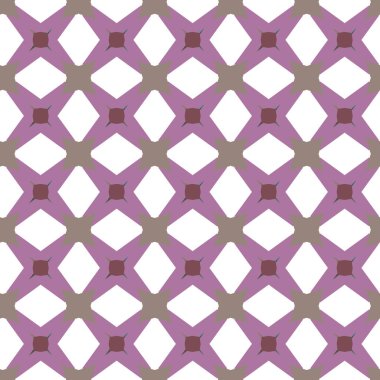 Geometrik süslemeli vektör deseni. Kusursuz tasarım dokusu 