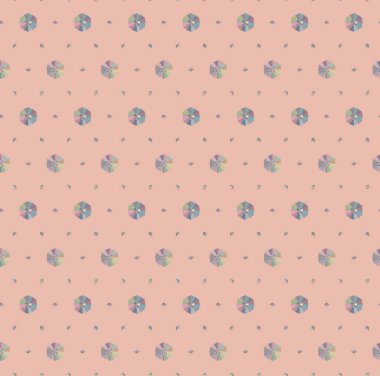 Geometrik süslemeli vektör deseni. Kusursuz tasarım dokusu 